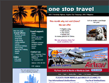 Tablet Screenshot of onestoptravel.org